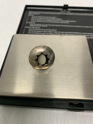 Anillo Vintage Hermosa Almohada Coral Navajo Plata Esterlina ENVÍO GRATUITO - Imagen 1 de 7