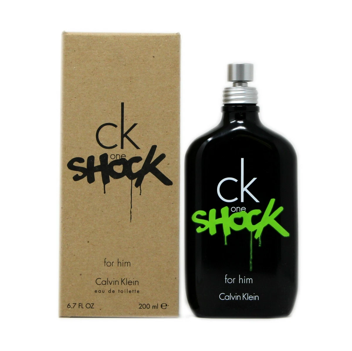 CALVIN KLEIN CK ONE SHOCK FOR HIM EAU DE TOILETTE SPRAY 200 ML/6.7 FL.OZ.  (T) | eBay