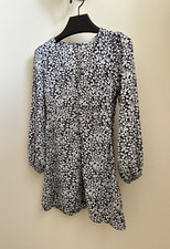 Abercrombie & Fitch Women's Midi Dress Floral 100% Polyester A-Line Small Petite