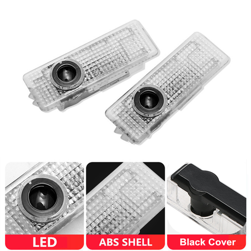 2 Para MINI Cooper LED Door Light Union Jack Shadow Projector Lámparas de cortesía - Imagen 10 de 12