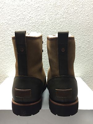 UGG MEN HANNEN TL DARK CHESTNUT LEATHER WATERPROOF Boot US 9  display picture 1
