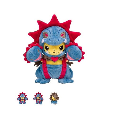 Pokemon Doll Monster Mania Hydreigon Pikachu Pokemon かいじゅうマニア Japanese Ebay