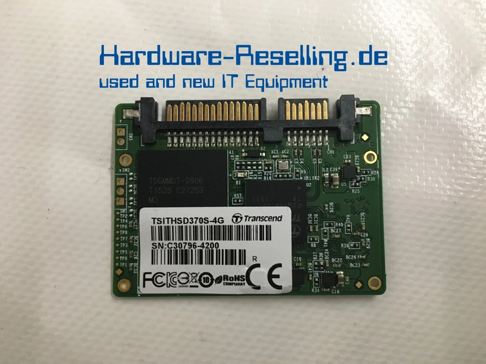 Transcend 4GB SSD SATA Half Slim TSITHSD370S-4G