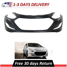 Front Bumper Cover W/o Park Assist Sensor For 11-15 Hyundai Sonata 865114R000