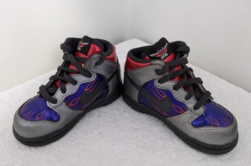 Nike Dunk High GS - Optimus Prime - SneakerNews.com