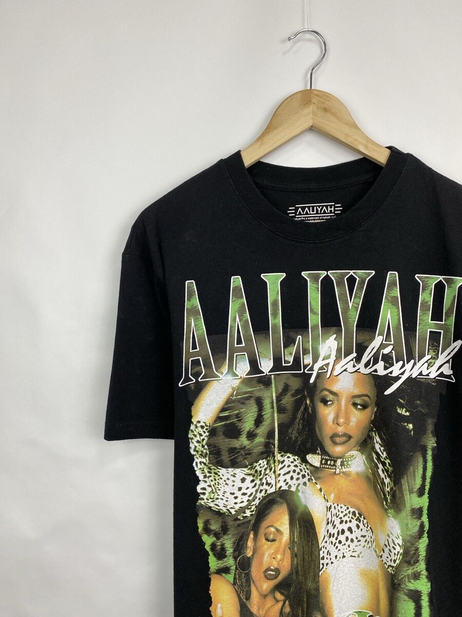 Aaliyah Back and Forth Tシャツ Lサイズ ブラック Aaliyah Back and Forth Tシャツ Lサイズ ブラック AALIYAH