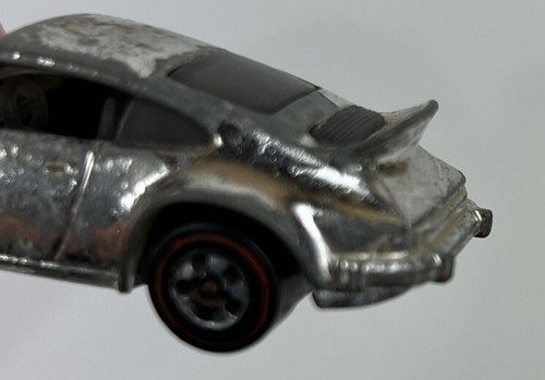 Hot Wheels Super Chrome Porsche P-911 Redline W/Metal Base No Stickers - Picture 9 of 10