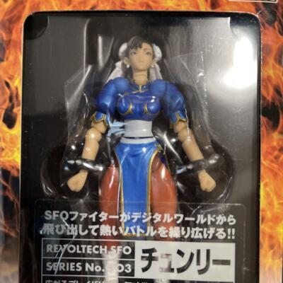 Revoltech SFO No.003 Chun-Li Figure Street Fighter Online Kaiyodo