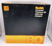 Vintage Kodak Ektagraphic Carousel Transvue 80 Slide Tray Universal Projector
