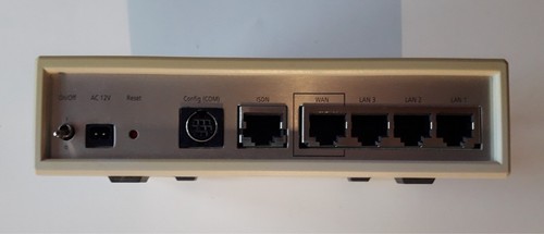 Lancom VPN DSL ISDN Router 1611+ in weiß / beige - gebraucht - Bild 3 von 8