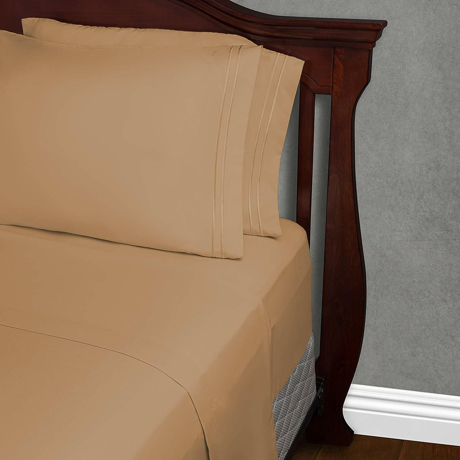 TWIN XL FULL BEDDING BED SHEETS SET KING QUEEN SIZE DEEP POCKET SOFT LUXURIOUS Wysoka jakość, okazja