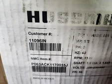 Hussmann 11096IN Electric Motor 1/2HP 230/460 60HZ 3PH 1140 RPM - P63RZACK-1170