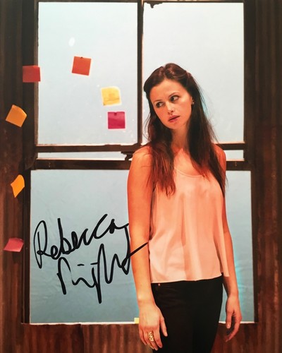 Rebecca Night HAND SIGNED Autograph 10x8 Photo image A UACC RACC COA