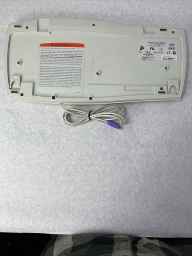 Microsoft X08-01062 RT9443 Vintage Internet PS/2Keyboard - Bild 7 von 11