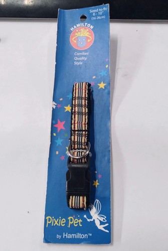 Hamilton Pixie Pet Collection 3/8" x 6-10" Dog/Cat Collar - Picture 6 of 20