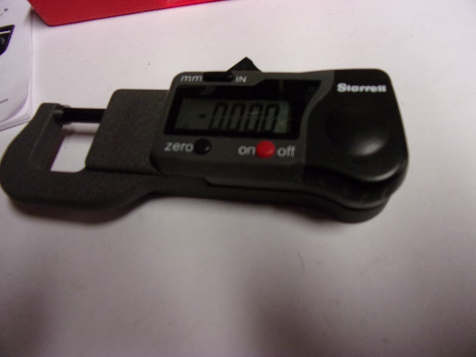 STARRETT 765A Electronic Snap Gage 01/2"/012.7mm. .0005"/.01mm. eBay