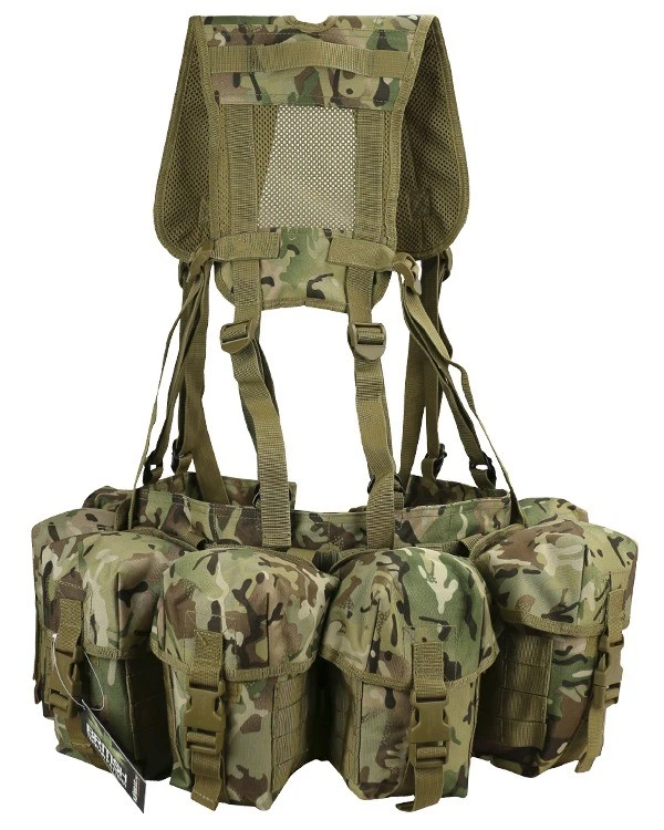 Special Forces Molle Airborne WEBBING BTP CAMO -MULTICAM MTP Match ( Infantry - Image 2 of 2