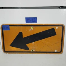 Authentic Road Traffic Street Sign (ARROW) 12"X24" FREE SHIPPING 12-70