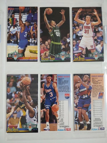 1993 Fleer NBA Jam Sessions Jordan Shaq Webber - 隨ャ 3 蠑/蜈ア 9 蠑