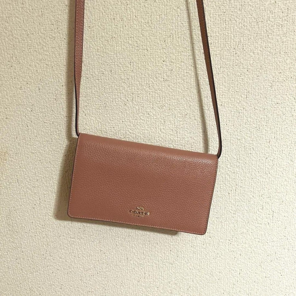 C-1 Coach Shoulder Bag Pink