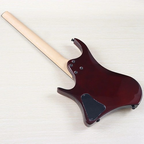 Guitarra eléctrica sin cabeza más vendida 30 pulgadas cuerpo de tilo macizo mini portátil - Imagen 8 de 13