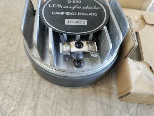 Wharfedale SI-28 Speaker D-533 1” Compression Horn Tweeter 8 Ohm Made in England - Picture 5 of 11