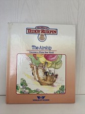 Vintage 1985 Teddy Ruxpin Hardback "The Airship" Worlds of Wonder BOOK ONLY