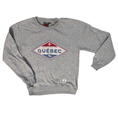 Women s Gray Quebec Sweater - Size Small