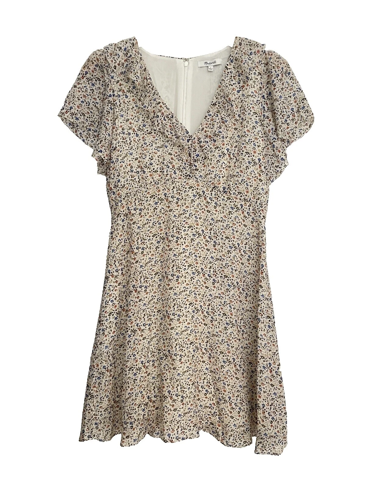 Madewell Silk Short Sleeve Dresses for Women