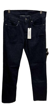 Versace Collection 'Trend' Mens Dark Indigo Stretch Blue Jeans Size 30-NWT
