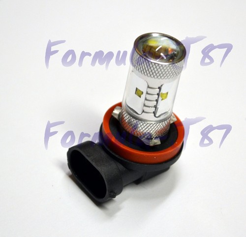 LED 80W H9 Orange Amber Two Bulbs Head Light High Beam Replacement Show Use - Picture 2 of 8