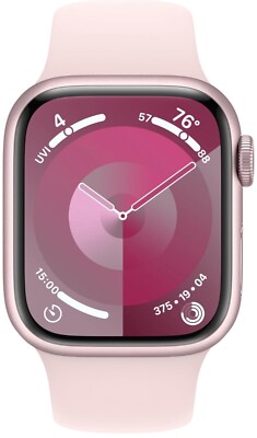 Apple Watch Series 9 GPS 41mm Pink Aluminum with Pink Sport