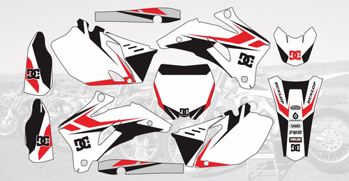181119 MX MOTOCROSS GRAPHICS DECALS STICKERS FOR YAMAHA YZ250F YZ450F 2006-2009
