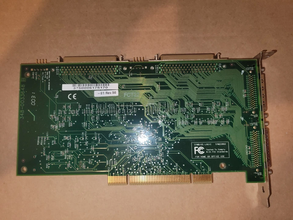 Symbios LSI Logic SYM22802 Dual Channel Ultra SCSI Solution PCI Card - Image 2 of 2