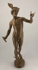 CLASSICAL SCULPTURE MERCURY 9.8 INCH/250 MM, MUSEUM REPRODUCTION