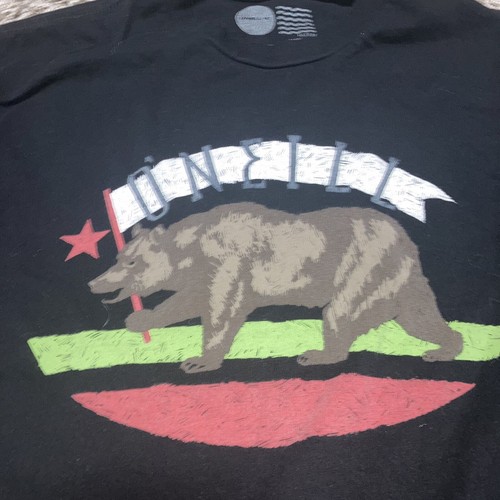 T-shirt uomo Oneil - Nera. Orso taglia media - Foto 3 di 4
