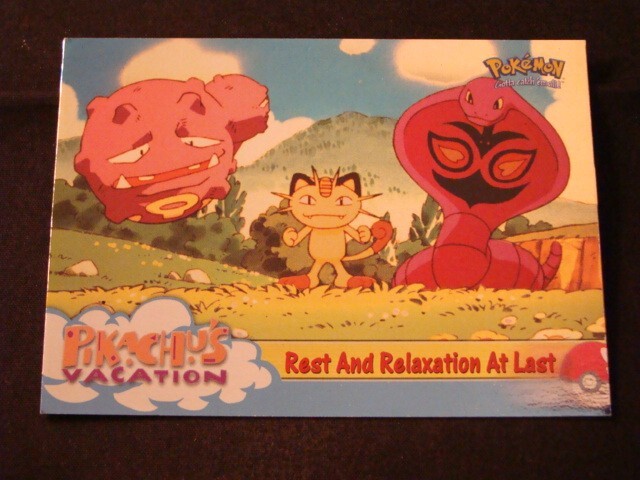Pokemon The Movie: Mewtwo Strikes Back Card #49 Rest and Relaxation Foil
