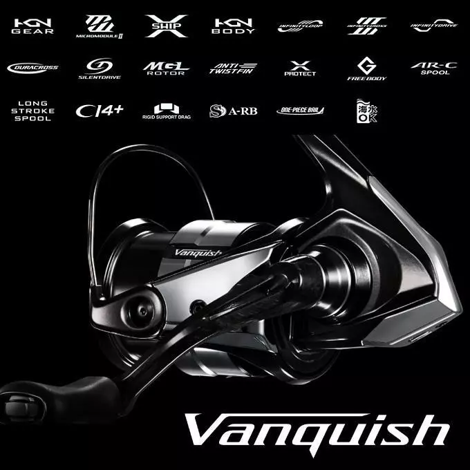 Shimano 23 VANQUISH 3000MHG 5.7 Spinning Reel New