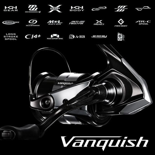 Shimano 23 VANQUISH 3000MHG 5.7 Spinning Reel New - Picture 2 of 9