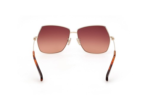 MAX MARA MM0035-H 30F Rose Gold Butterfly Metal Sunglasses Frame 61-13-140 - Picture 3 of 3