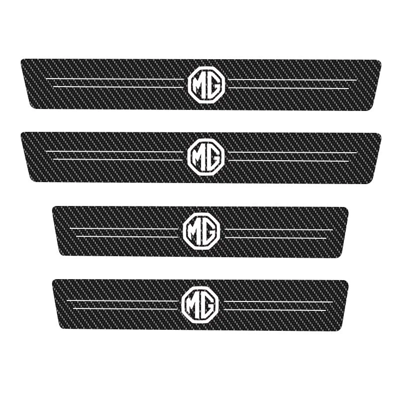 For MG HS ZS MG5 Door Plate Sill Scuff Anti Scratch Decal Sticker Protector AU - Image 3 of 4