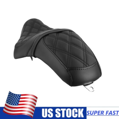 Black 1-Piece Seat For Honda Shadow Phantom 750C2B 2010-23 Spirit 750C2 2007-14