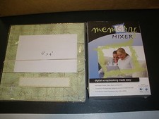 NEW Memory Mixer Digital Scrapbook Software  NEW book