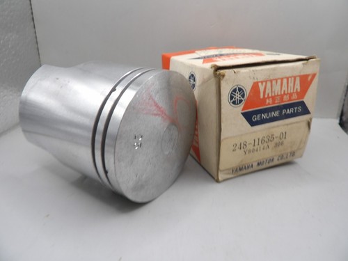 NOS Yamaha CT1 AT1 DS6B 1969-1971 Genuine Oversize .25 Piston 248-11635-01 - Picture 6 of 6