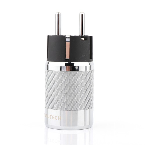 Paar Schuko Nano Rhodium Plating Hi-end EU Audio Netzstecker 15A 110/250V Buchse - Picture 5 of 16