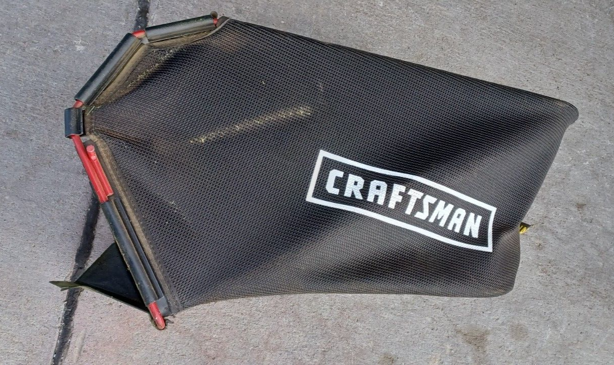 Dust Blocker GRASS CATCHER BAG w/FRAME AGR76404097B, AYP TroyBilt MTD