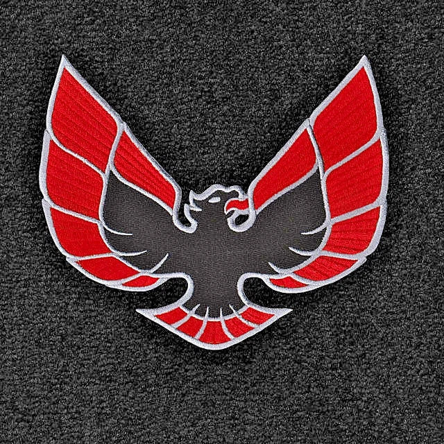 Alfombrillas delanteras LLOYD Classic Loop con logotipos; 1970 para Pontiac Firebird 1981 Foto 2 de 4