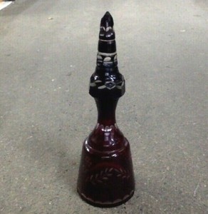 Vintage-Ruby-Red-Cut-to-Clear-Bohemian-Glass-Decanter
