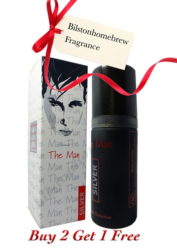 Milton Lloyd The Man Silver 50ml Eau de Toilette spray Buy 2 Get one free