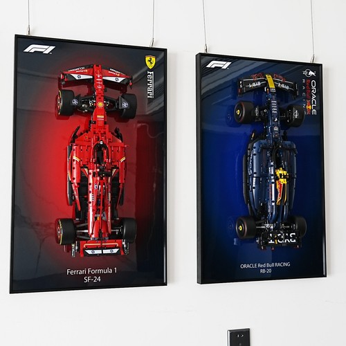 Wall Mount Display Frame for LEGO® 42206 Oracle Red Bull Racing RB2 (AU Stock) - Picture 4 of 13